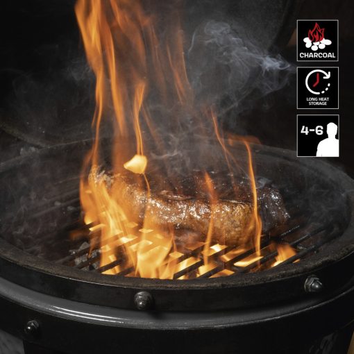 LANDMANN KAMADO GRILL FASZENES 40CM 16″ SZÜRKE 