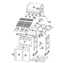 Triton PTS 3.1 (ezüst) gázgrill