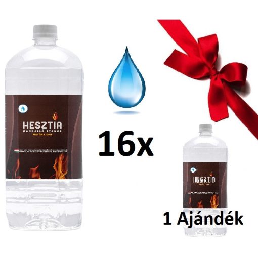 HESZTIA Bioetanol 1,0 L WA - 15db + 1 Flakon Ajándék