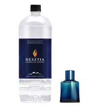 HESZTIA Bioetanol 1,0 L 4db Mézeskalács + 4db Havas kasmír - Ajándék színes gyújtópálcával 
