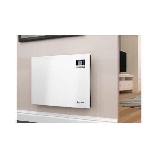 ELDOM Galant 10 WiFi elektromos fűtőpanel programozható vezérléssel (1000 Watt - iOS és Android)