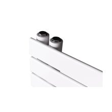 WENTOREX Asymmetric Electric 400 Watt elektromos törölközőszárító radiátor (fehér - 500 mm)