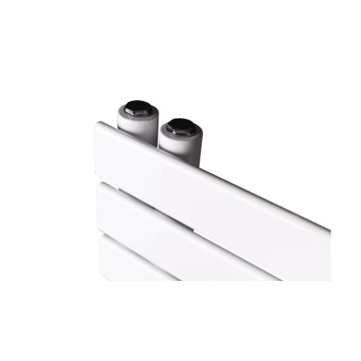WENTOREX Asymmetric Electric 400 Watt elektromos törölközőszárító radiátor (fehér - 500 mm)