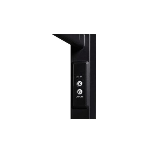 WENTOREX Mini Electric Light 150 Watt elektromos törölközőszárító radiátor lábbal (fekete - 530 mm)