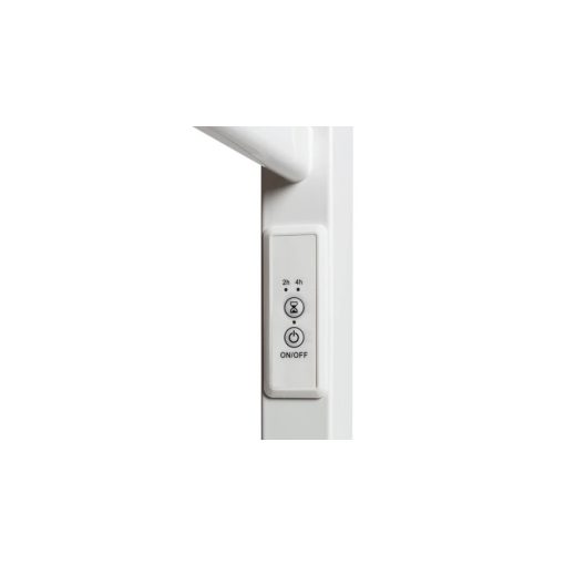 WENTOREX Mini Electric Light 150 Watt elektromos törölközőszárító radiátor lábbal (fehér - 530 mm)