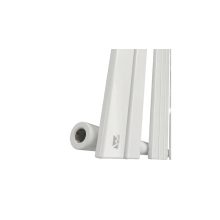 WENTOREX Piatto Central 500/900 vízteres, törölközőszárító radiátor (fehér - 500 mm)