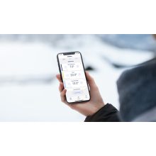 Adax Neo WiFi “H” elektromos fűtőpanel- 800W gyöngyfekete