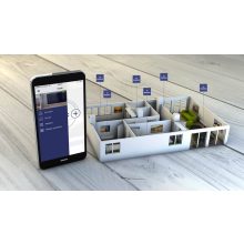 Adax Neo WiFi “L” elektromos fűtőpanel – 800W gyöngyfekete