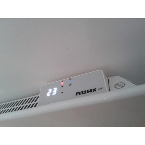 Adax Neo WiFi “L” elektromos fűtőpanel – 800W gyöngyfekete