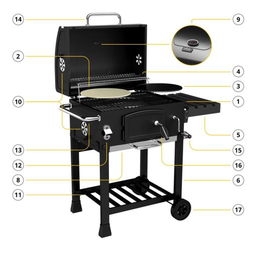 KÖLER EMBER CH1 BLACK GRILL