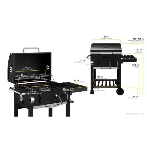 KÖLER EMBER CH1 BLACK GRILL