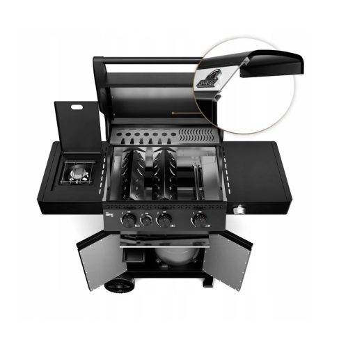 KÖLER KRONE COMPACT BLACK GÁZGRILL