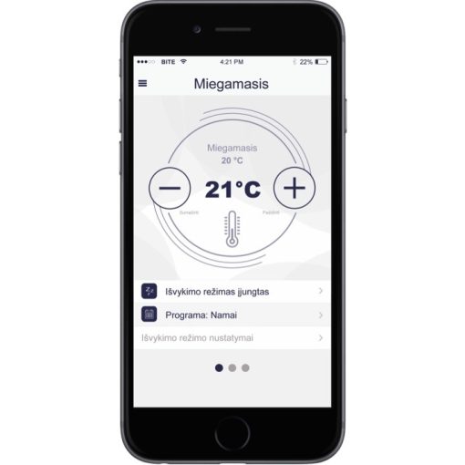 Adax Clea WiFi “H” elektromos fűtőpanel – 1000W fehér