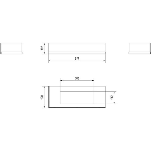 Delta 600 Bal biokandalló üvegezés