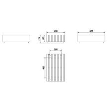 ERIZO 50/50 KERTI TŰZRAKÓHELY