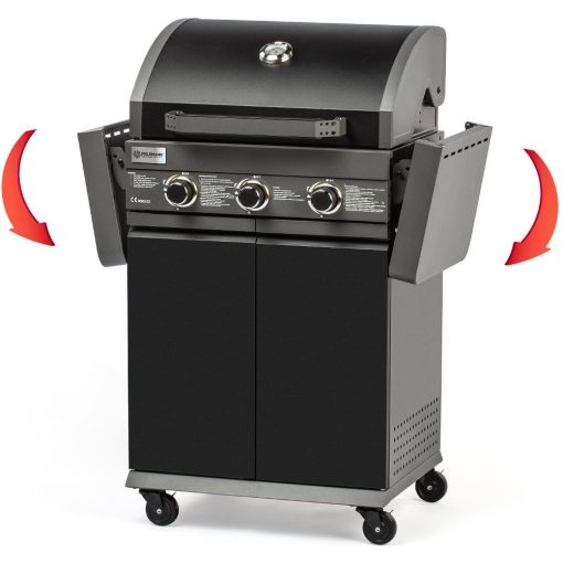 FZG 3006 Gáz grill 3égős Inox 