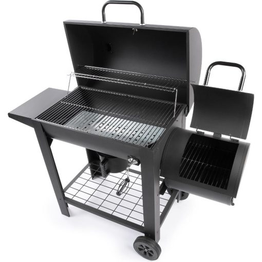 FIELDMANN Faszenes grillsütő füstölővel FZG 1018 