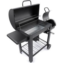 FIELDMANN Faszenes grillsütő füstölővel FZG 1018 