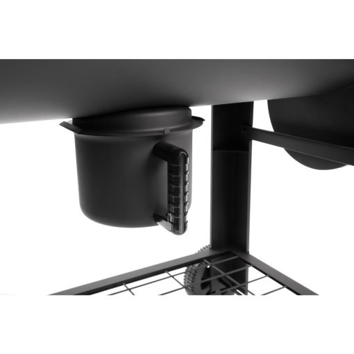 FIELDMANN Faszenes grillsütő füstölővel FZG 1018 