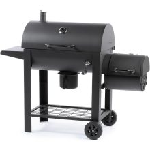 FIELDMANN Faszenes grillsütő füstölővel FZG 1018 