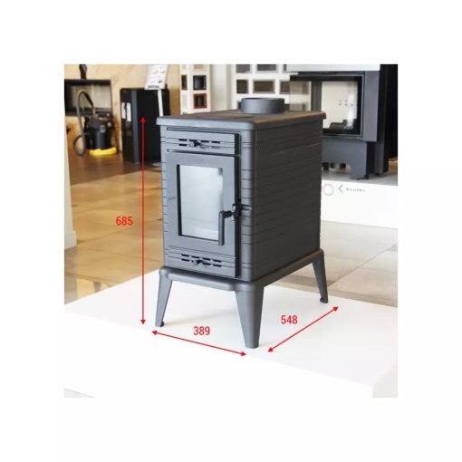 KRATKI KOZA K10 130 KÁLYHA ASDP RENDSZERREL - Ajándék hamuporszívóval