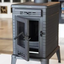 KRATKI KOZA K10 130 KÁLYHA TURBOFAN RENDSZERREL - Ajándék hamuporszívóval