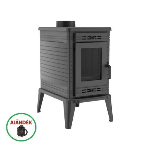 KRATKI KOZA K10 150 KÁLYHA TURBOFAN RENDSZERREL - Ajándék hamuporszívóval