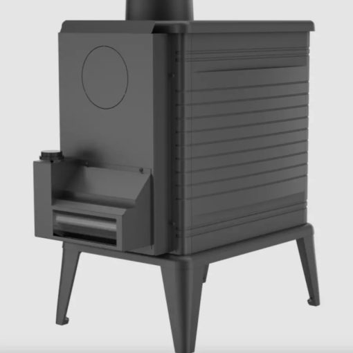 KRATKI KOZA K10 150 KÁLYHA TURBOFAN RENDSZERREL - Ajándék hamuporszívóval