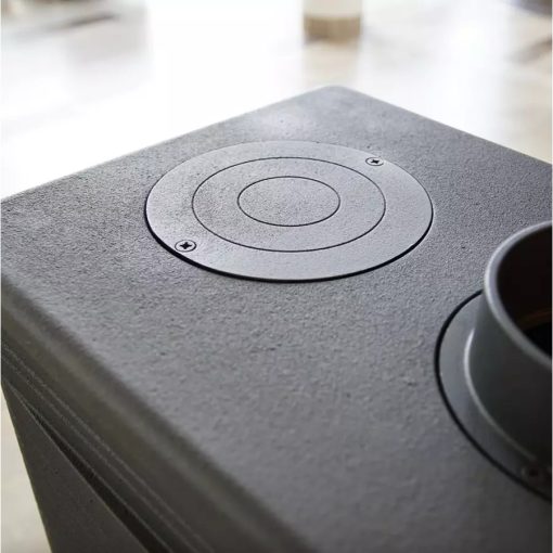 KRATKI KOZA K10 150 KÁLYHA TURBOFAN RENDSZERREL - Ajándék hamuporszívóval