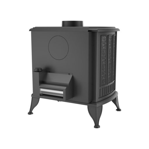 KRATKI KOZA K6 150 KÁLYHA TURBOFAN RENDSZERREL - Ajándék Hamuporszívóval