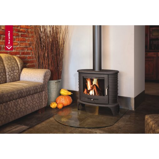 KRATKI KOZA K8 130 KÁLYHA ASDP RENDSZERREL - Ajándék Hamuporszívóval