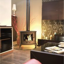 KRATKI KOZA K8 130 KÁLYHA ASDP RENDSZERREL - Ajándék Hamuporszívóval