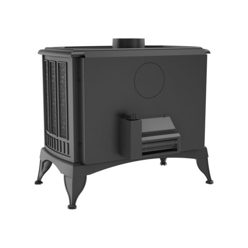 KRATKI KOZA K9 130 KÁLYHA TURBOFAN RENDSZERREL - Ajándék Hamuporszívóval