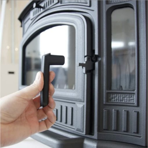 KRATKI KOZA K9 130 KÁLYHA TURBOFAN RENDSZERREL - Ajándék Hamuporszívóval