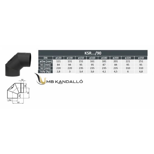 FIX KÖNYÖK TISZTÍTÓ NYÍLÁSSAL 120MM 90° 