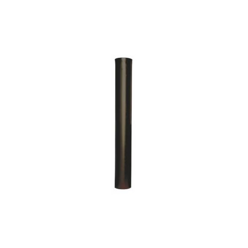 Inoxterm 120 x 1000 mm kazán füstcső - fekete (Ø120 mm)