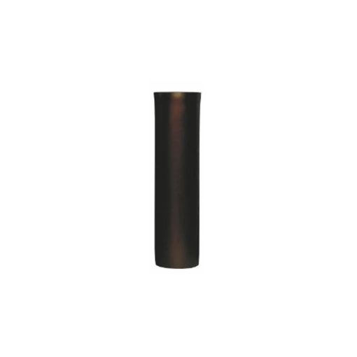 Inoxterm 120 x 500 mm kazán füstcső - fekete (Ø120 mm)