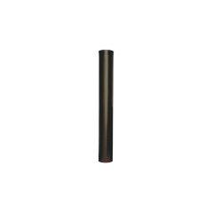 Inoxterm 150 x 1000 mm kazán füstcső - fekete (Ø150 mm)
