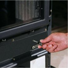 La Nordica ROSSELLA R1 5.0 CERAMICA fatüzelésű kályha (9 kW/fehér)