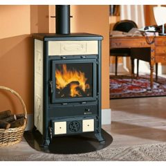   La Nordica ROSSELLA R1 .16 CERAMICA fatüzelésű kályha (9 kW / krém) 