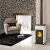 La Nordica TEA 5.0 acéllemez fatüzelésű kályha (7 kW)