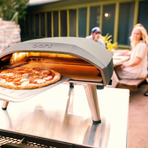 Ooni Koda 16 (30 mbar) gázüzemű pizza kemence - Ajándék Kerek pizzavágó késsel és Fűszercsomaggal