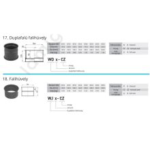 DUPLAFALÚ FALIHÜVELY 130MM