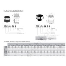 ÁTMENETI IDOM KERÁMIA KÉMÉNYHEZ 120-200MM