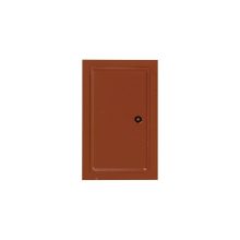 KÉMÉNYAJTÓ VÖRÖS ALAPOZÓVAL KEZELVE 155x290 mm